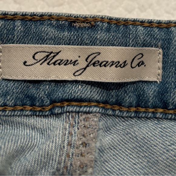 Mavi Adriana Super Skinny Embroidered Ankle Jeans - Picture 6 of 9